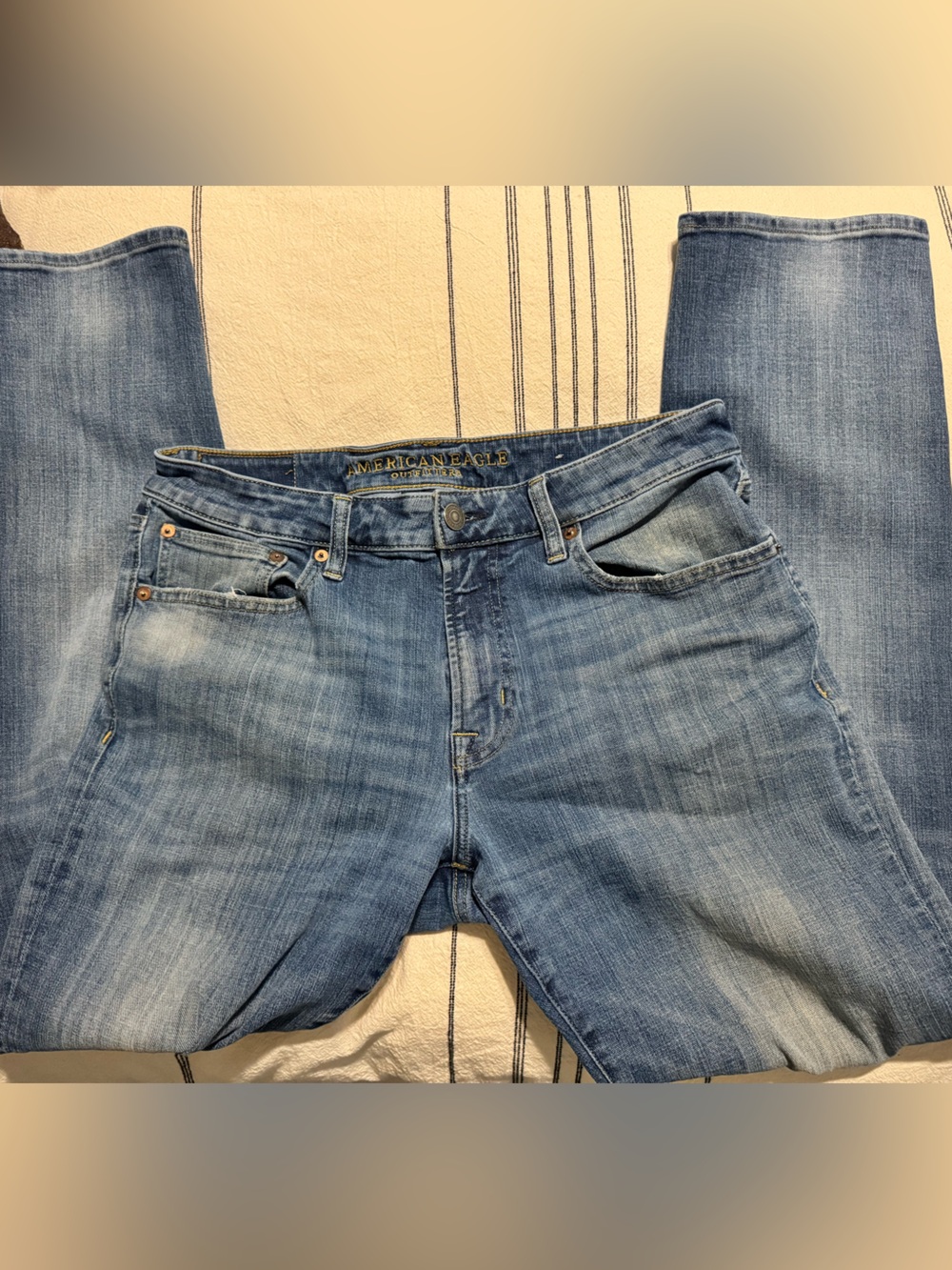 American Eagle Outfitters Men's slim straight jeans 34x32